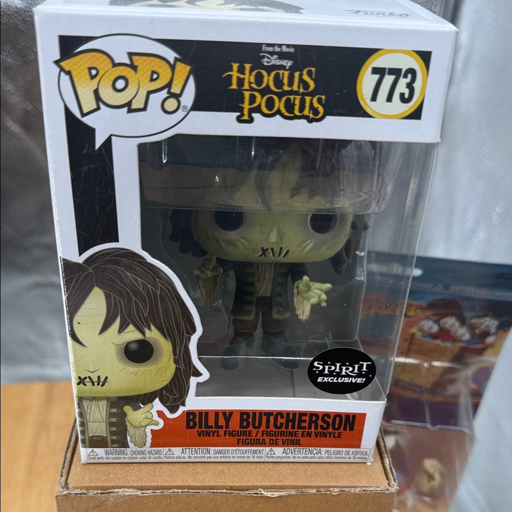 Funko Pop! Hocus Pocus Billy Butcherson Figure - Green and Brown